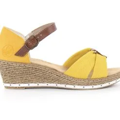 Rieker Kiilasandaalit 60467-69 Keltainen