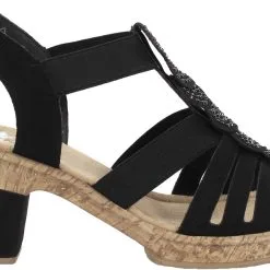 Rieker Sandaalit 69702-00 Musta