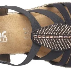 Rieker Sandaalit 66526-00 Musta -Rieker 128289 82c9c6762b59a5bee7d89b462f6b1208 3