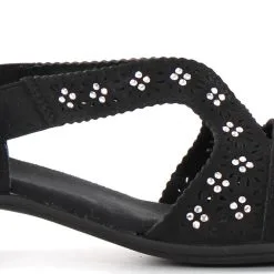 Rieker Sandaalit V6216-00 Musta