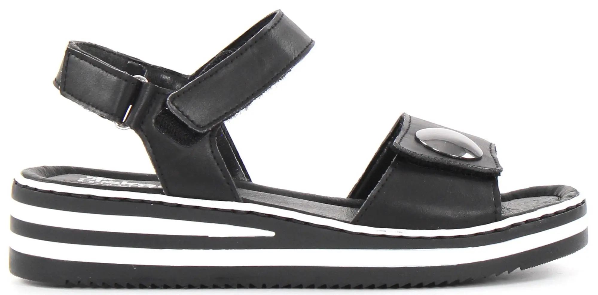 Rieker Sandaalit V02S8-00 Musta 1 Rieker Sandaalit V02S8-00 Musta