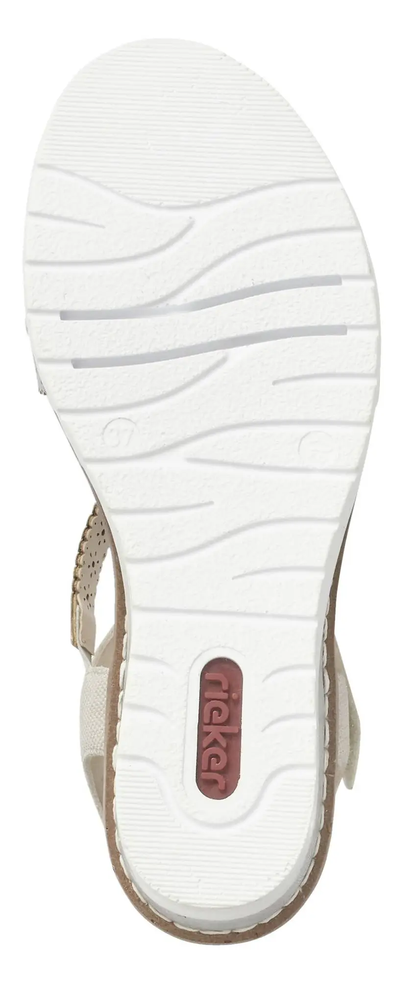 Rieker Kiilasandaalit V3551-60 Beige 4 Rieker Kiilasandaalit V3551-60 Beige - Image 4