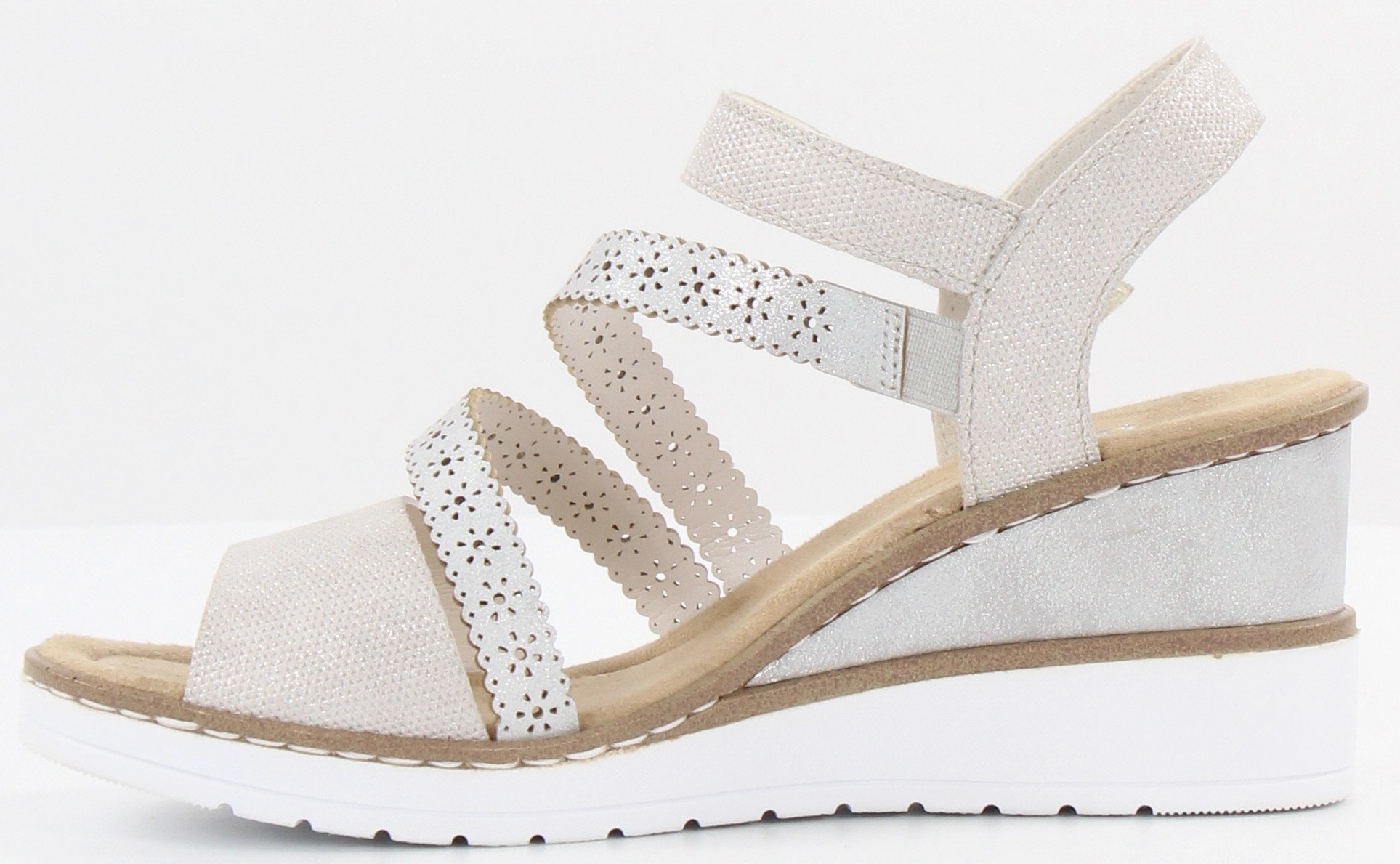 Rieker Kiilasandaalit V3551-60 Beige 2 Rieker Kiilasandaalit V3551-60 Beige - Image 2