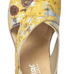 Rieker Kiilasandaalit V35H6-90 Keltainen -Rieker 128722 19c6a96716865acfe4cbd2787db69b45 3