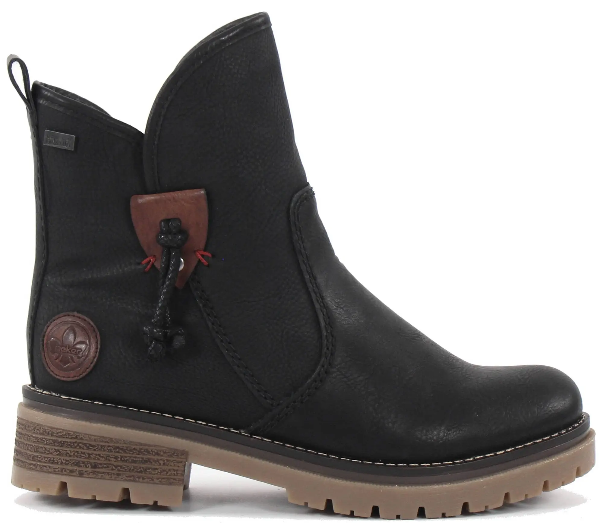 Rieker Nilkkurit 707K8-00 Musta 1 Rieker Nilkkurit 707K8-00 Musta