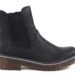 Rieker Naisten Nilkkurit 76292-00 Musta