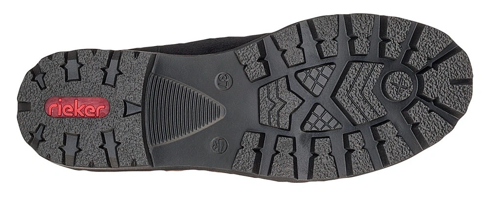 Rieker Naisten Paksupohjaiset Nilkkurit 99284-00 Musta 3 Rieker Naisten Paksupohjaiset Nilkkurit 99284-00 Musta - Image 3