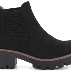 Rieker Naisten Paksupohjaiset Nilkkurit 99284-00 Musta