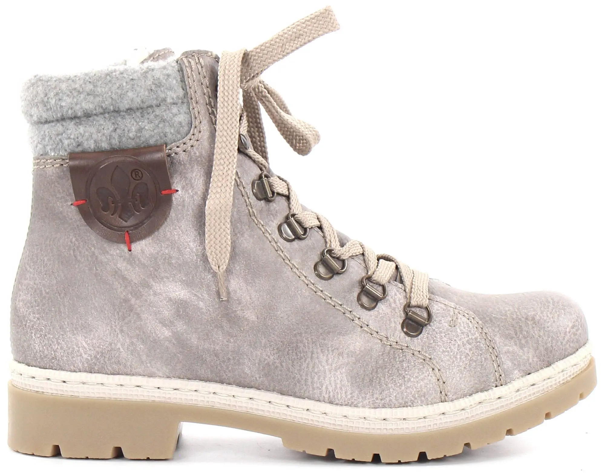 Rieker Lämminvuoriset Nilkkurit Y9430-43 Harmaa 1 Rieker Lämminvuoriset Nilkkurit Y9430-43 Harmaa