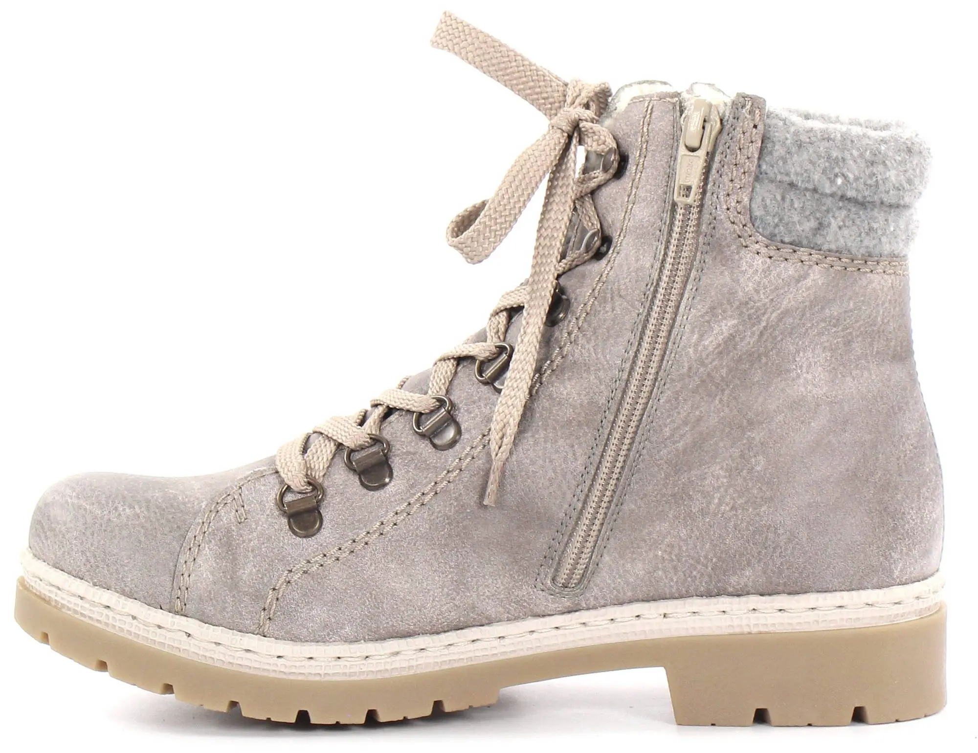 Rieker Lämminvuoriset Nilkkurit Y9430-43 Harmaa 2 Rieker Lämminvuoriset Nilkkurit Y9430-43 Harmaa - Image 2