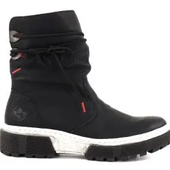 Rieker Naisten Nilkkurit X8658-00 Musta