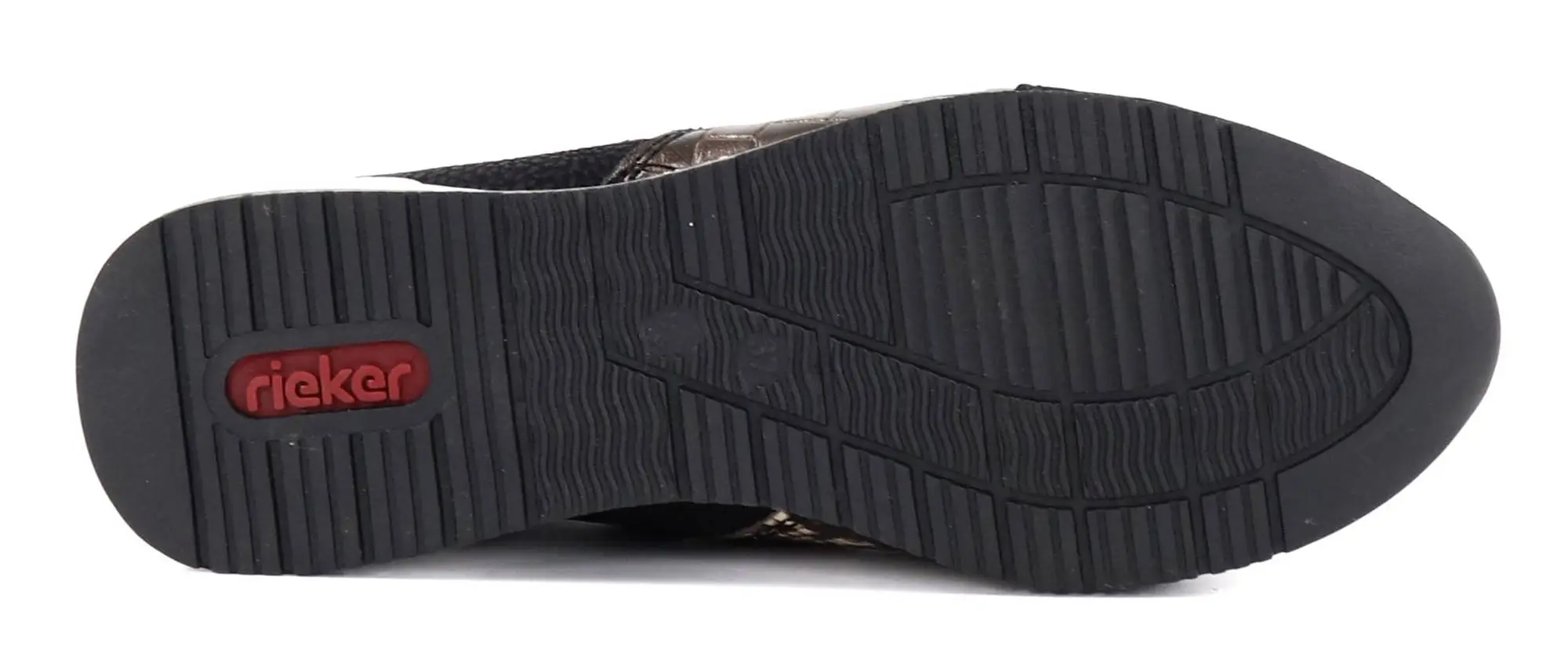 Rieker Naisten Korkeavartiset Tennarit N7610-00 Musta 3 Rieker Naisten Korkeavartiset Tennarit N7610-00 Musta - Image 3