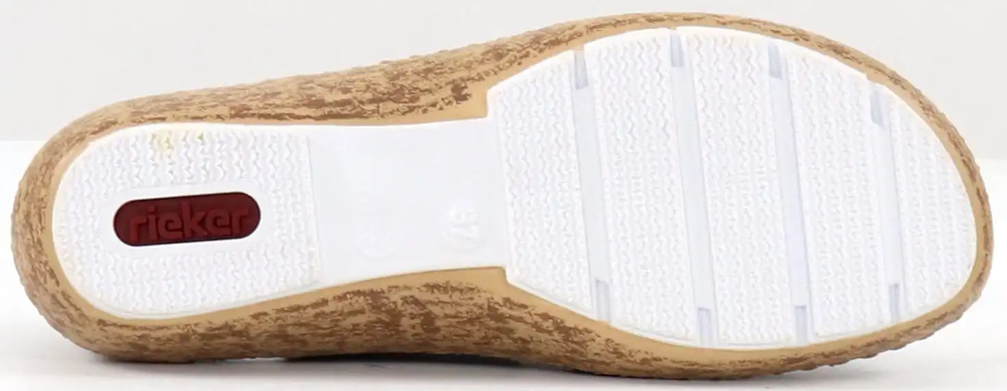 Rieker Naisten Nahkaiset Kävelykengät 44856-64 Beige 3 Rieker Naisten Nahkaiset Kävelykengät 44856-64 Beige - Image 3