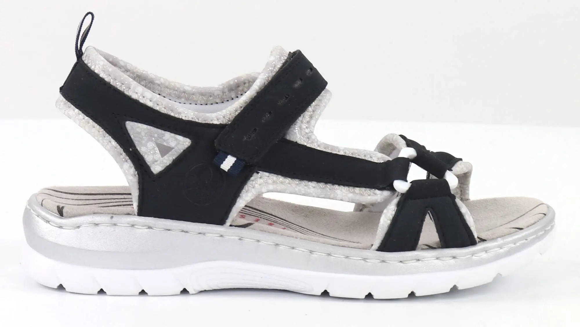 Rieker Naisten Säädettävät Sandaalit 66980-14 Sininen 1 Rieker Naisten Säädettävät Sandaalit 66980-14 Sininen