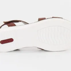 Rieker Naisten Nahkasandaalit 63663-24 Ruskea -Rieker 130347 e6ab781e511f74f68a336b1eecbd6e75 3