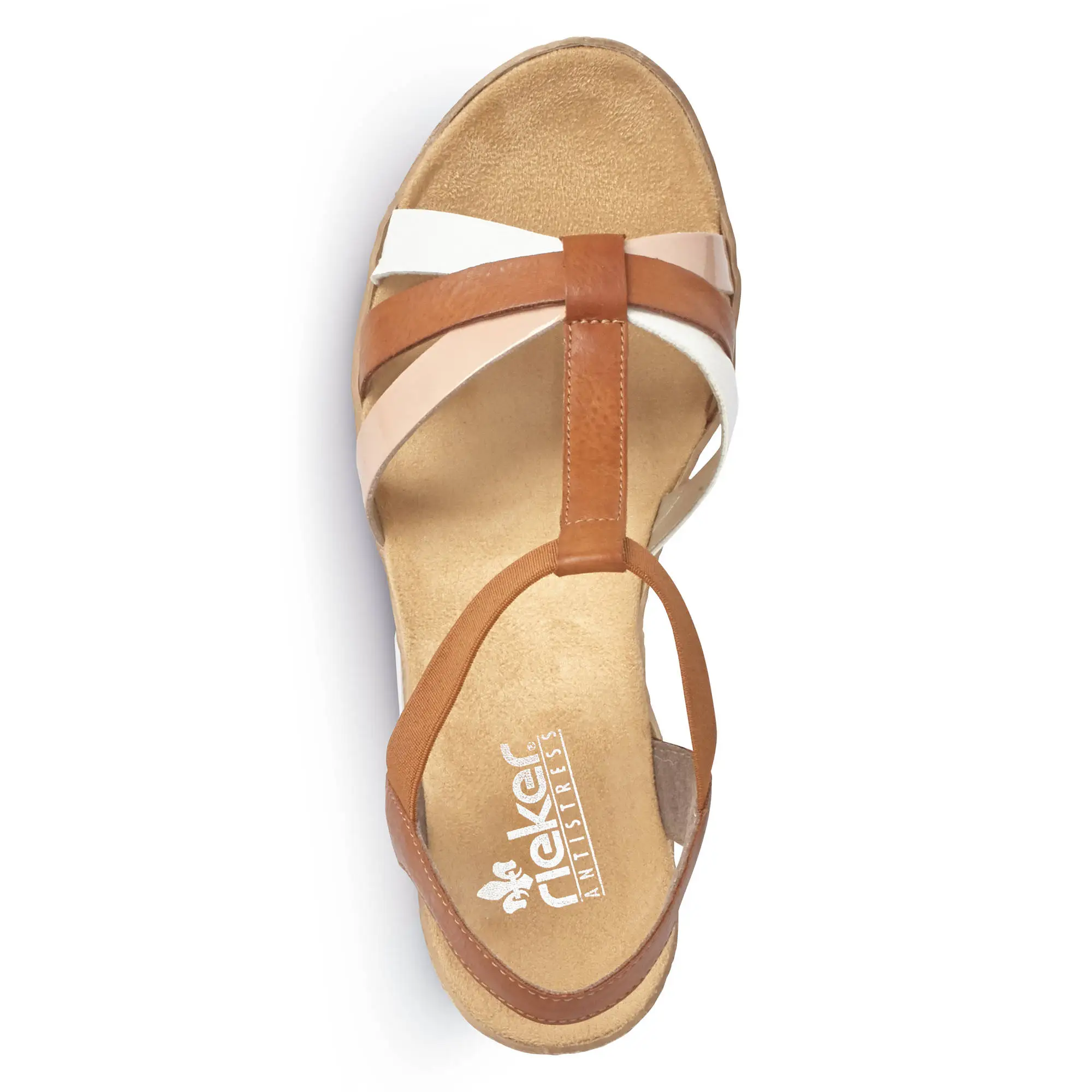 Rieker Naisten Kiilasandaalit 61995-81 Ruskea 4 Rieker Naisten Kiilasandaalit 61995-81 Ruskea - Image 4