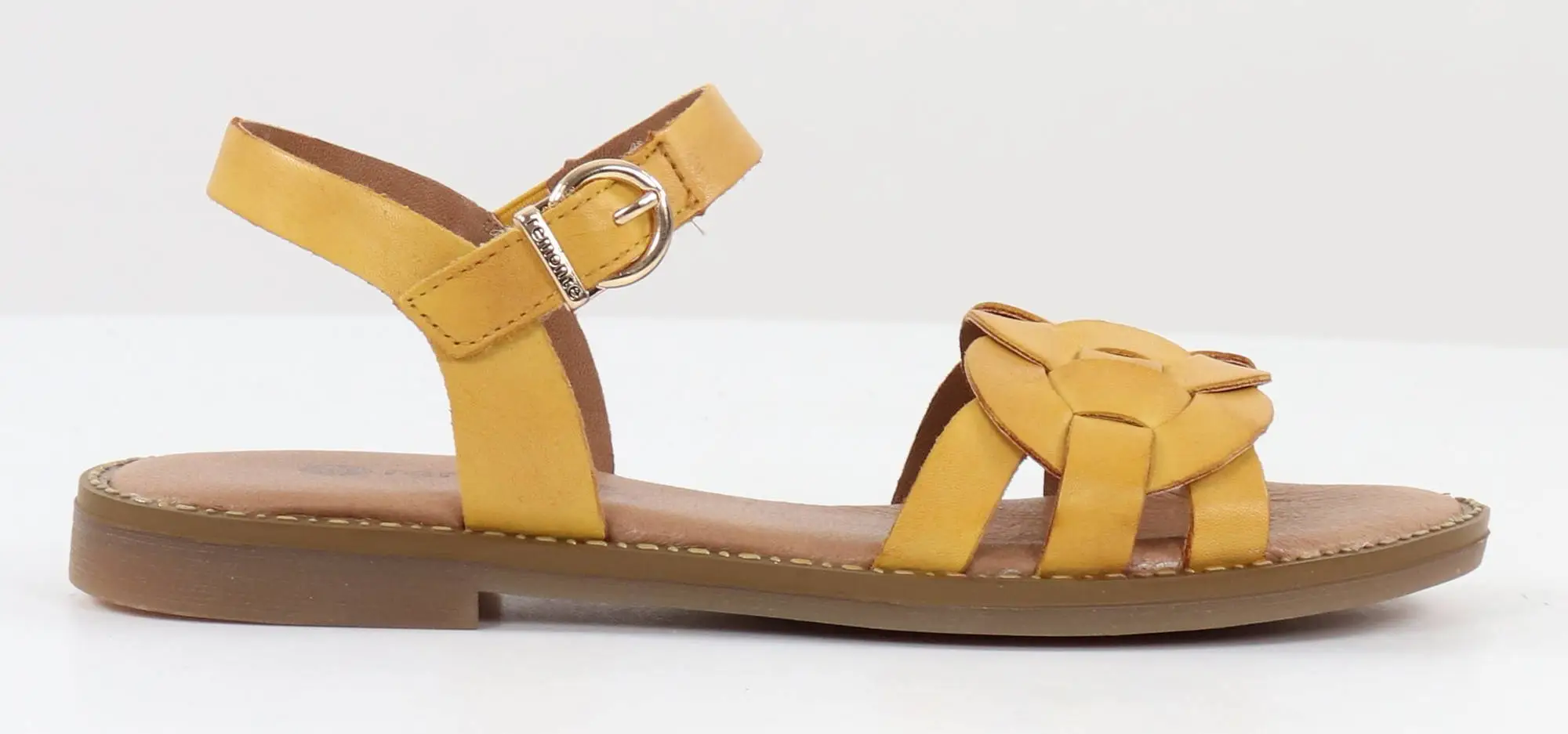 Rieker Remonte Naisten Sandaalit Nahkaa D3666-68 Keltainen 1 Rieker Remonte Naisten Sandaalit Nahkaa D3666-68 Keltainen