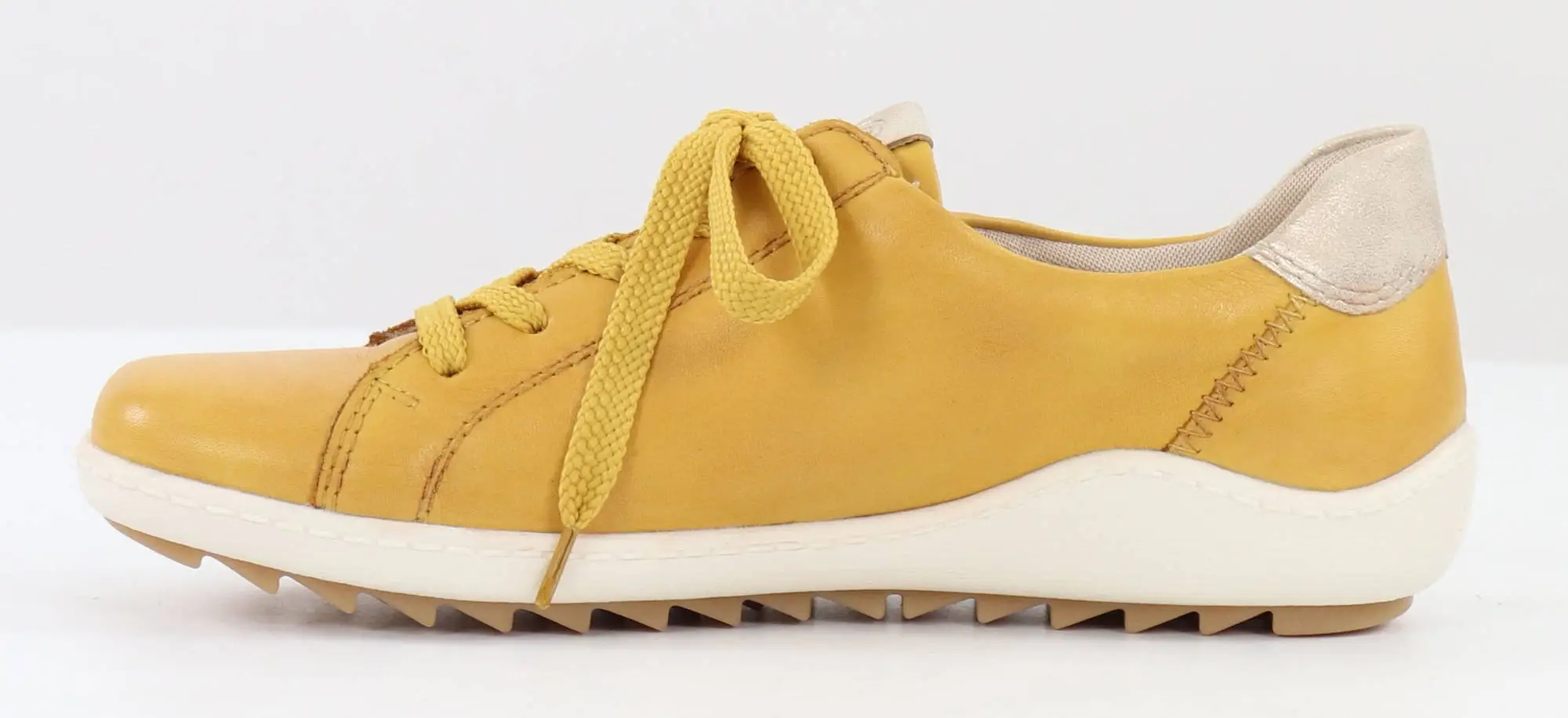 Rieker Remonte Naisten Kävelykengät Nahkaa R1426-68 Keltainen 2 Rieker Remonte Naisten Kävelykengät Nahkaa R1426-68 Keltainen - Image 2