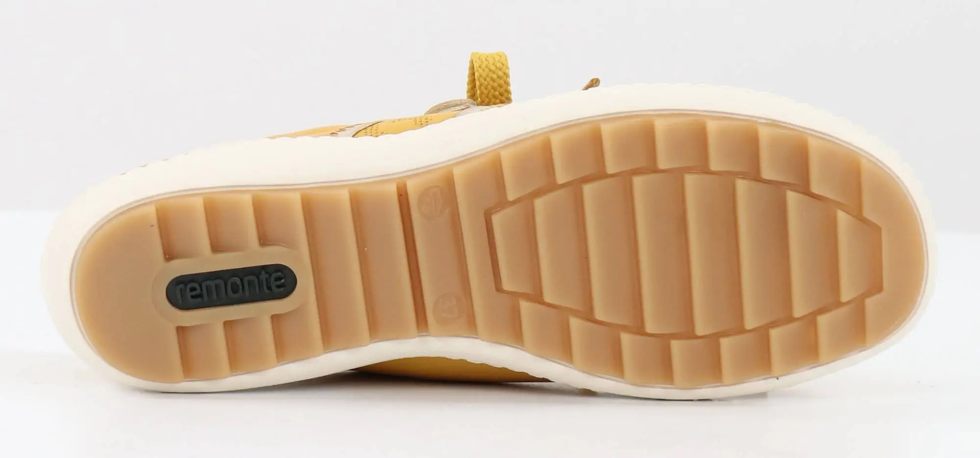 Rieker Remonte Naisten Kävelykengät Nahkaa R1426-68 Keltainen 3 Rieker Remonte Naisten Kävelykengät Nahkaa R1426-68 Keltainen - Image 3