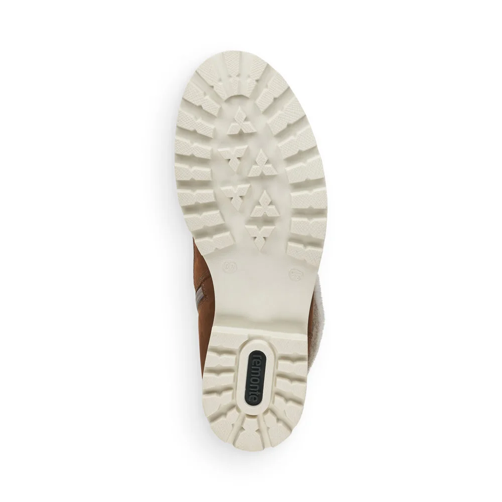 Rieker Remonte Naisten Talvinilkkurit D8474-22 Ruskea 4 Rieker Remonte Naisten Talvinilkkurit D8474-22 Ruskea - Image 4