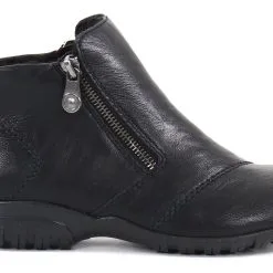 Rieker Naisten Nilkkurit L4663-01 Musta