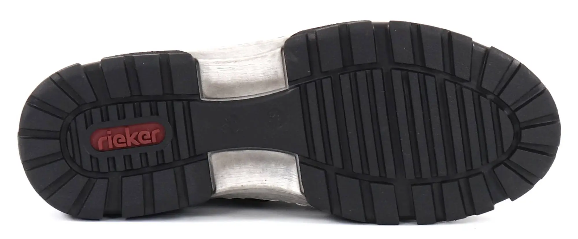 Rieker Naisten Nilkkurit Nauhoituksella Ja Vetoketjulla X8633-01 Musta 3 Rieker Naisten Nilkkurit Nauhoituksella Ja Vetoketjulla X8633-01 Musta - Image 3