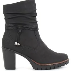 Rieker Naisten Korolliset Nilkkurit Y2591-01 Musta