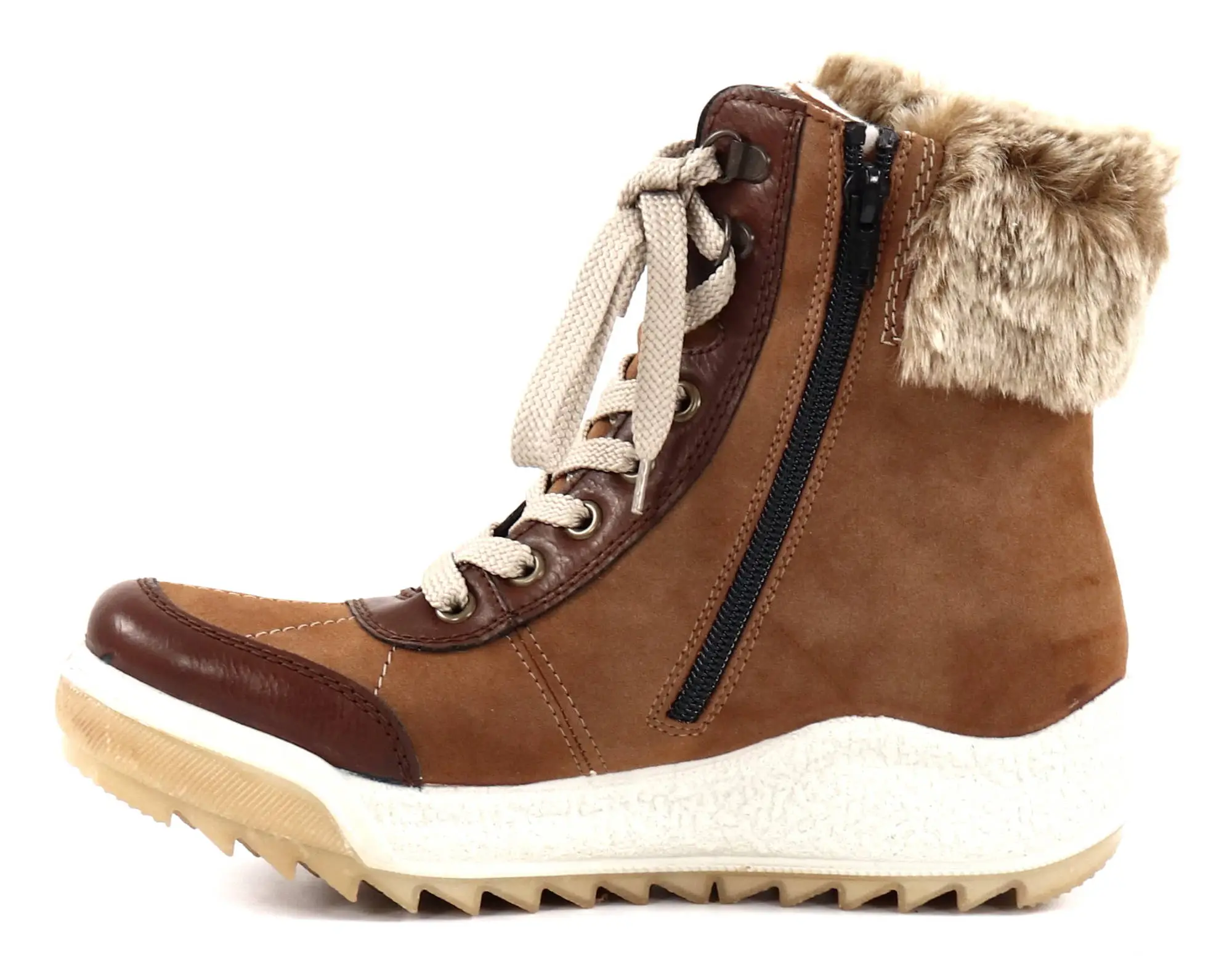 Rieker Naisten Vettähylkivät Nilkkurit Y4720-24 Ruskea 2 Rieker Naisten Vettähylkivät Nilkkurit Y4720-24 Ruskea - Image 2