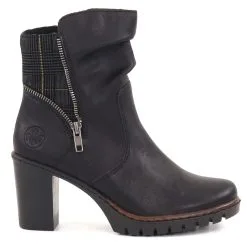 Rieker Naisten Nilkkurit Y2551-01 Musta