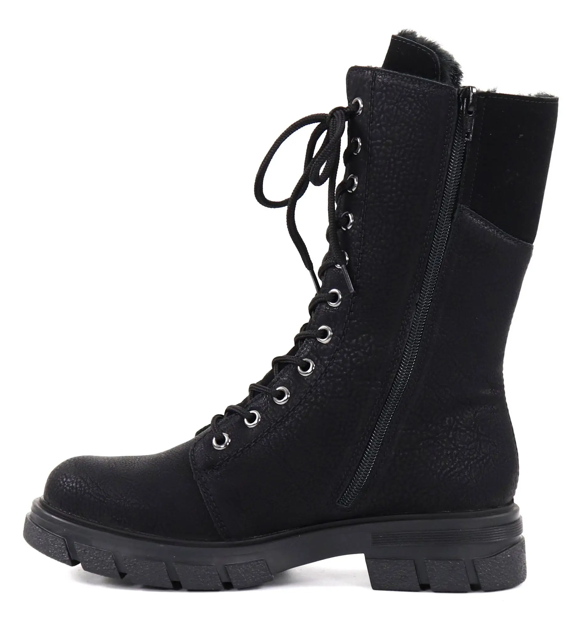 Rieker Naisten Korkeavartiset Nilkkurit Z9131-00 Musta 2 Rieker Naisten Korkeavartiset Nilkkurit Z9131-00 Musta - Image 2