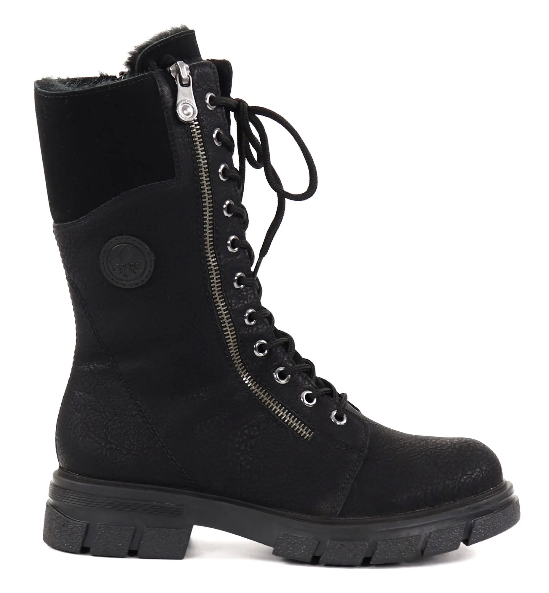 Rieker Naisten Korkeavartiset Nilkkurit Z9131-00 Musta 1 Rieker Naisten Korkeavartiset Nilkkurit Z9131-00 Musta