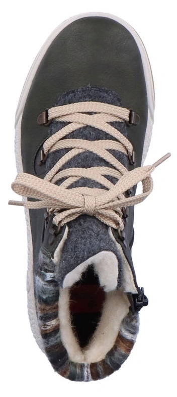 Rieker Naisten RiekerTex Nilkkurit Y4710-54 Vihreä 3 Rieker Naisten RiekerTex Nilkkurit Y4710-54 Vihreä - Image 3