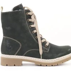 Rieker Naisten Nilkkurit Y9446-54 Vihreä