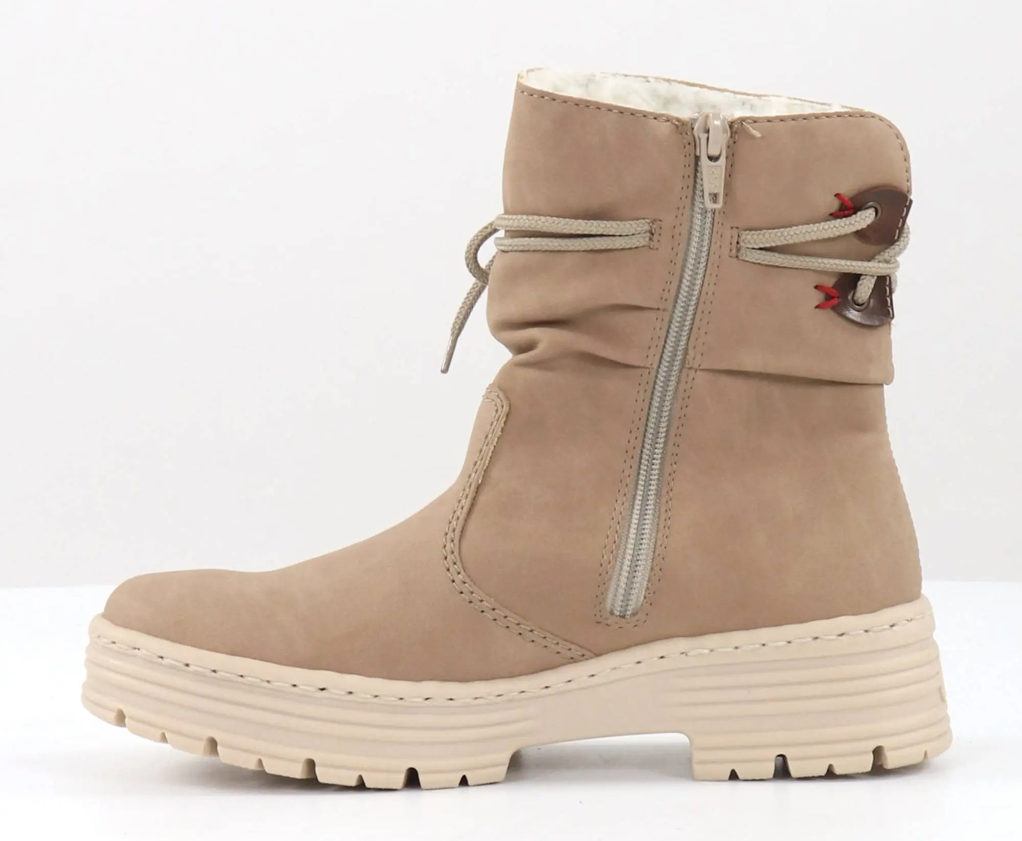 Rieker Naisten Nilkkurit X8558-20 Beige 2 Rieker Naisten Nilkkurit X8558-20 Beige - Image 2