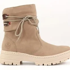 Rieker Naisten Nilkkurit X8558-20 Beige