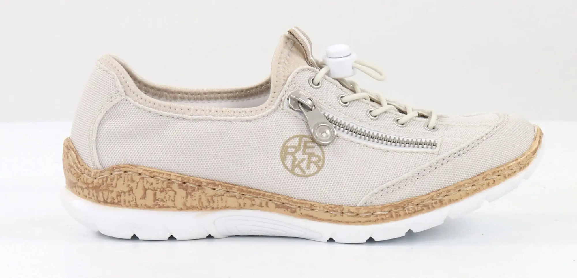 Rieker Naisten Tennarit N4263-81 Valk./beige 1 Rieker Naisten Tennarit N4263-81 Valk./beige