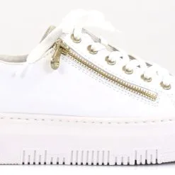 Rieker Naisten Tennarit M1921-80 Valkoinen