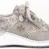 Rieker Naisten Kiilatennarit N4327-80 Metallic