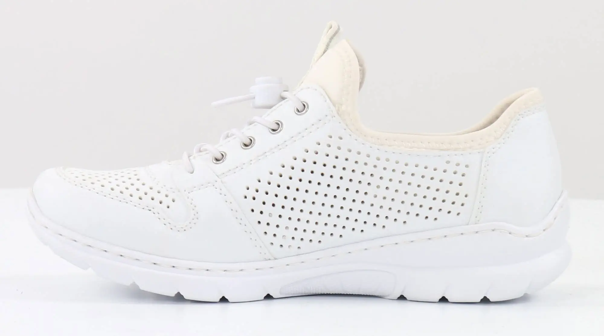 Rieker Naisten Kävelykengät L3254-80 Valkoinen 2 Rieker Naisten Kävelykengät L3254-80 Valkoinen - Image 2