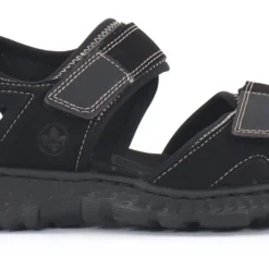 Rieker Naisten Sandaalit 67891-00 Musta