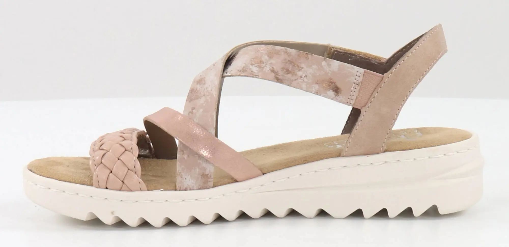 Rieker Naisten Sandaalit V4663-31 Roosa 3 Rieker Naisten Sandaalit V4663-31 Roosa - Image 3