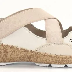 Rieker Naisten Kävelykengät 44853-60 Beige