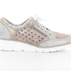 Rieker Kävelykengät 537T3-80 Hopea/roosa