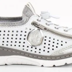 Rieker Kävelykengät L3296-81 Valkoinen