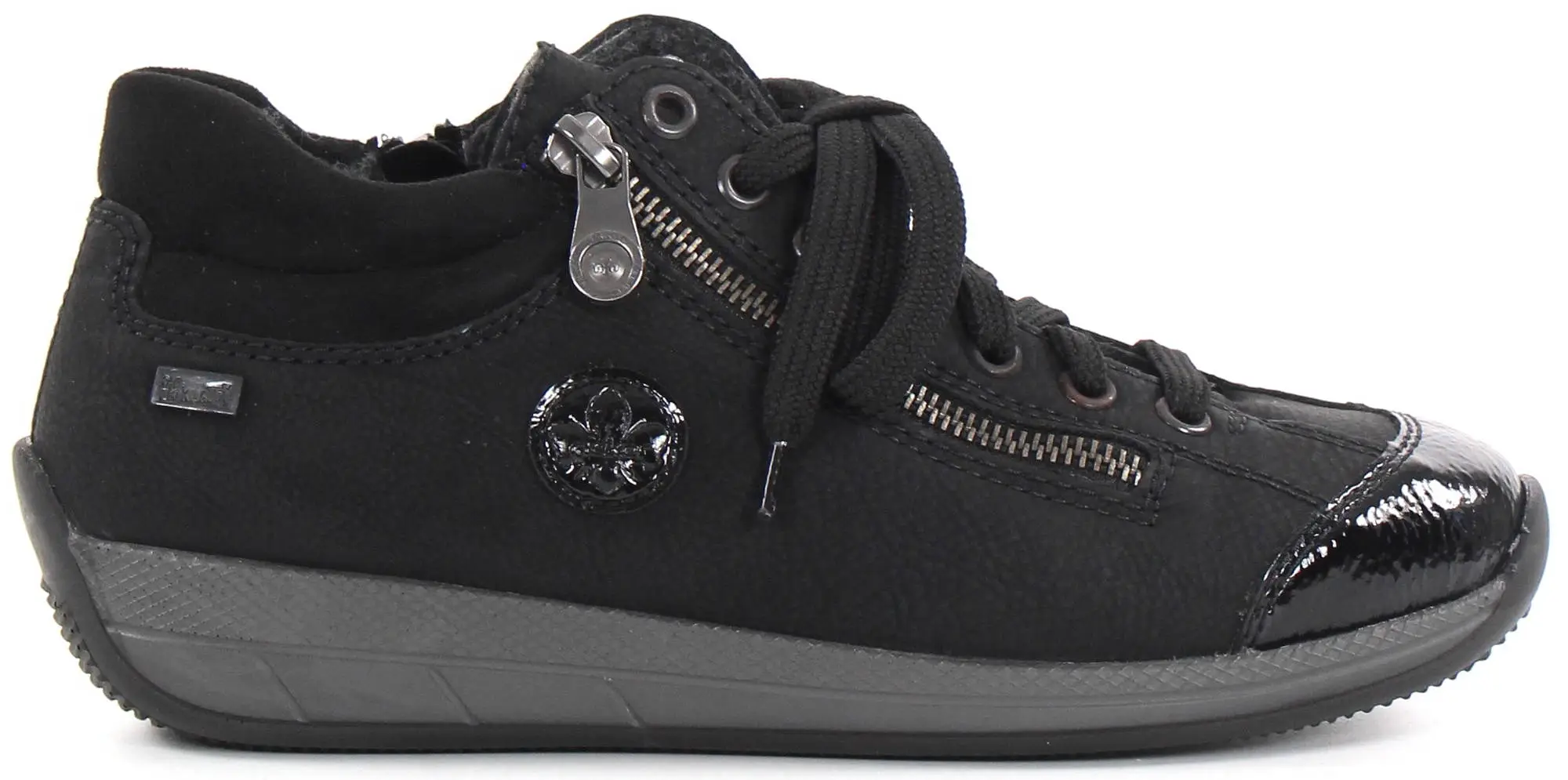 Rieker Kävelykengät N1101-01 Musta 1 Rieker Kävelykengät N1101-01 Musta