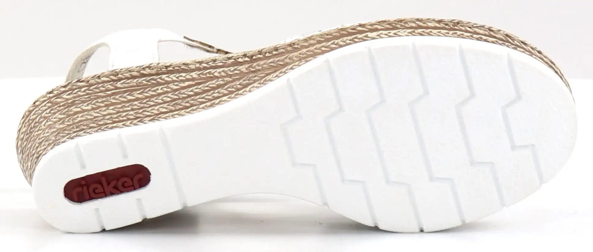 Rieker Kiilasandaalit 61916-80 Valkoinen 3 Rieker Kiilasandaalit 61916-80 Valkoinen - Image 3