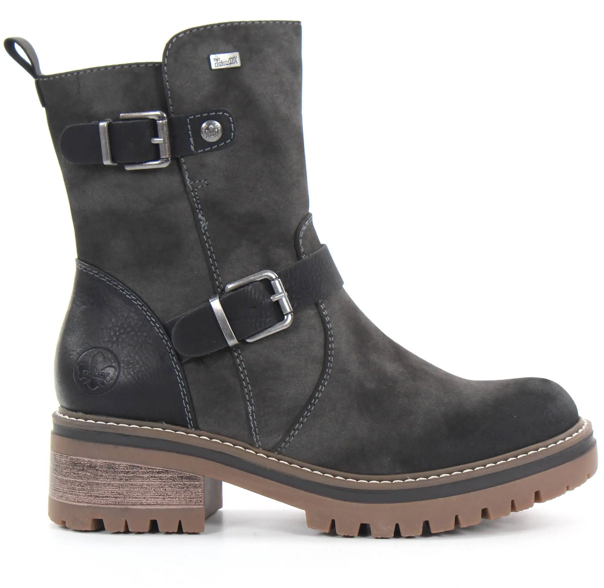 Rieker Nilkkurit 96274-45 Harmaa 1 Rieker Nilkkurit 96274-45 Harmaa