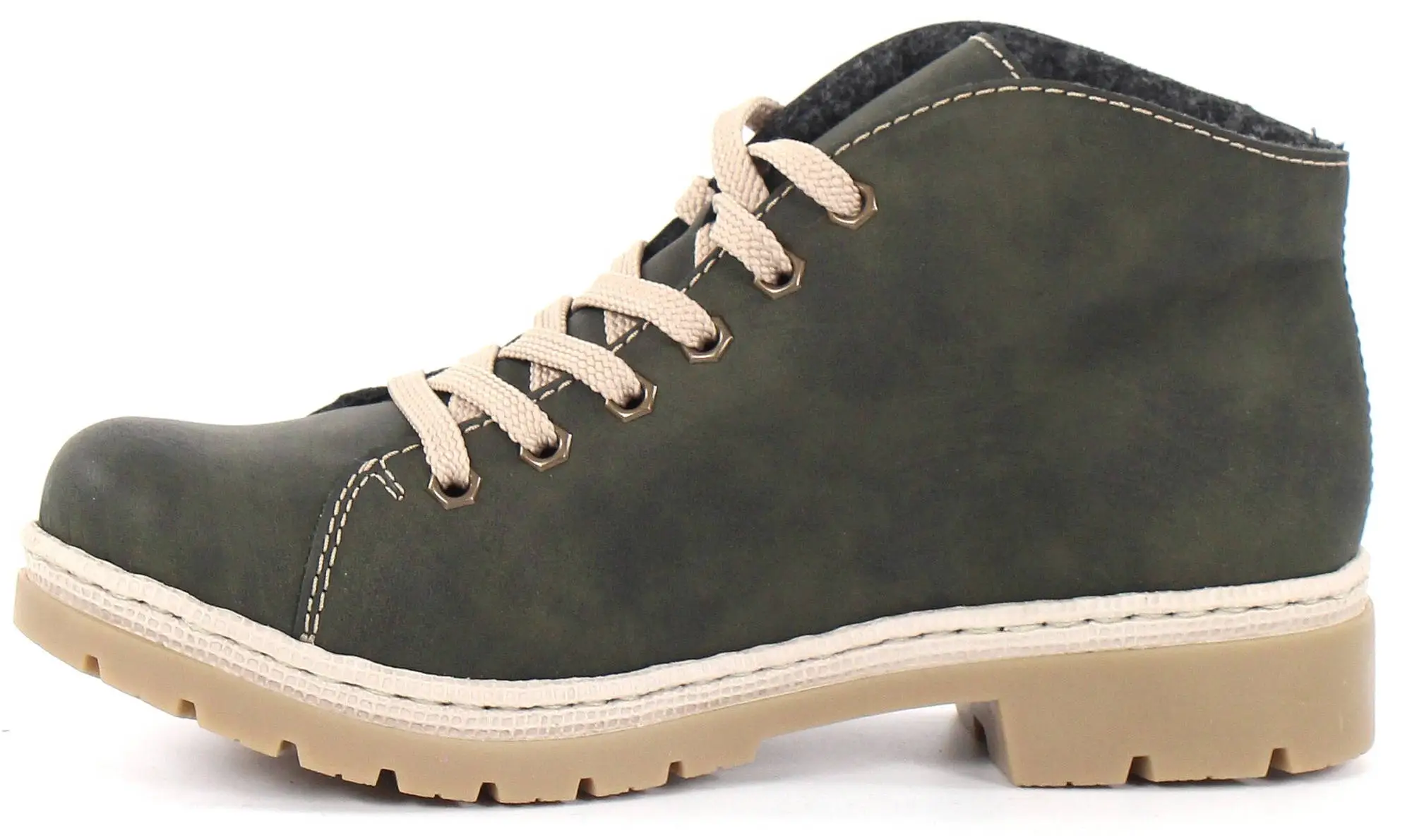 Rieker Nilkkurit Fleecevuori M9430-54 Vihreä 3 Rieker Nilkkurit Fleecevuori M9430-54 Vihreä - Image 3