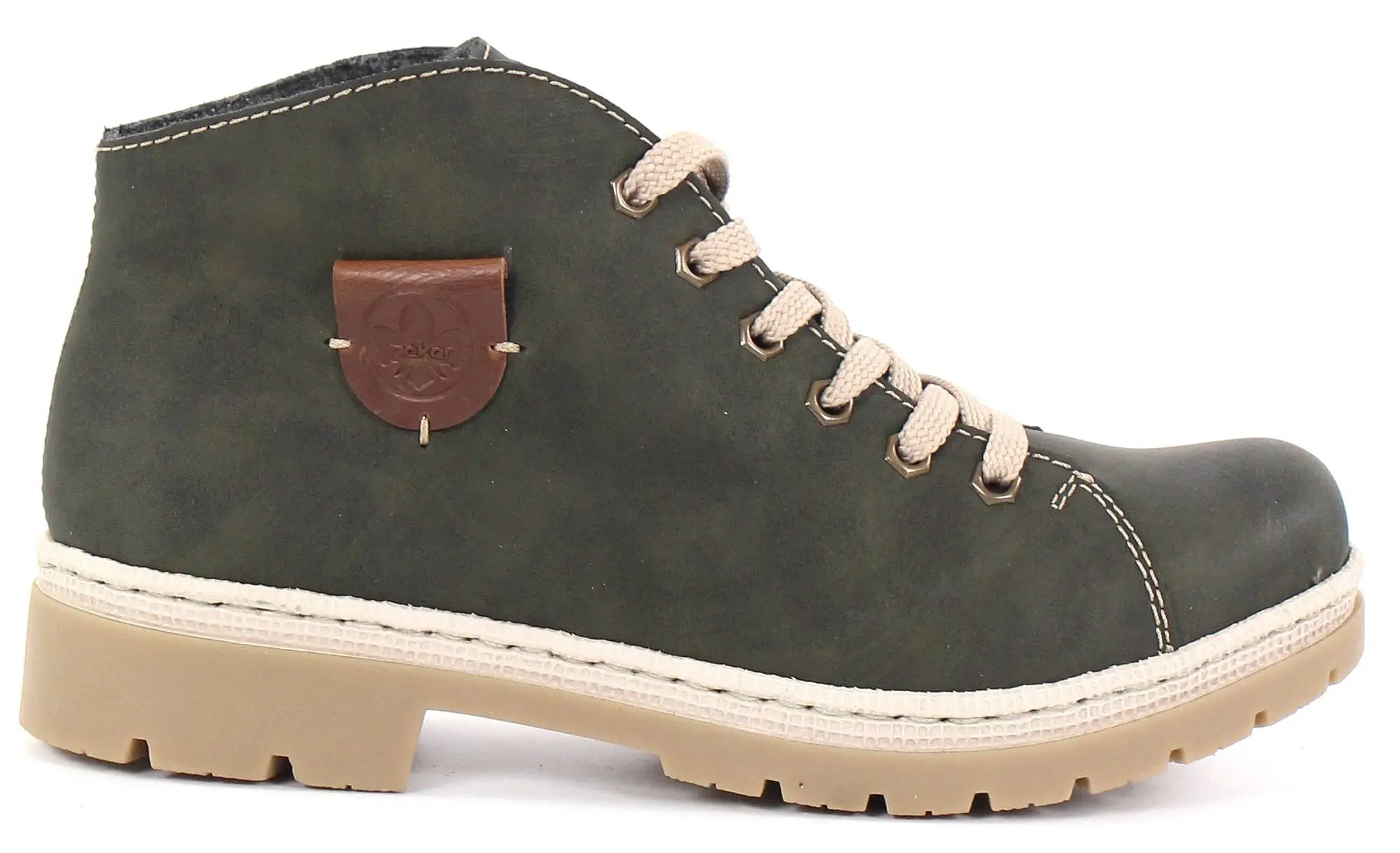 Rieker Nilkkurit Fleecevuori M9430-54 Vihreä 1 Rieker Nilkkurit Fleecevuori M9430-54 Vihreä