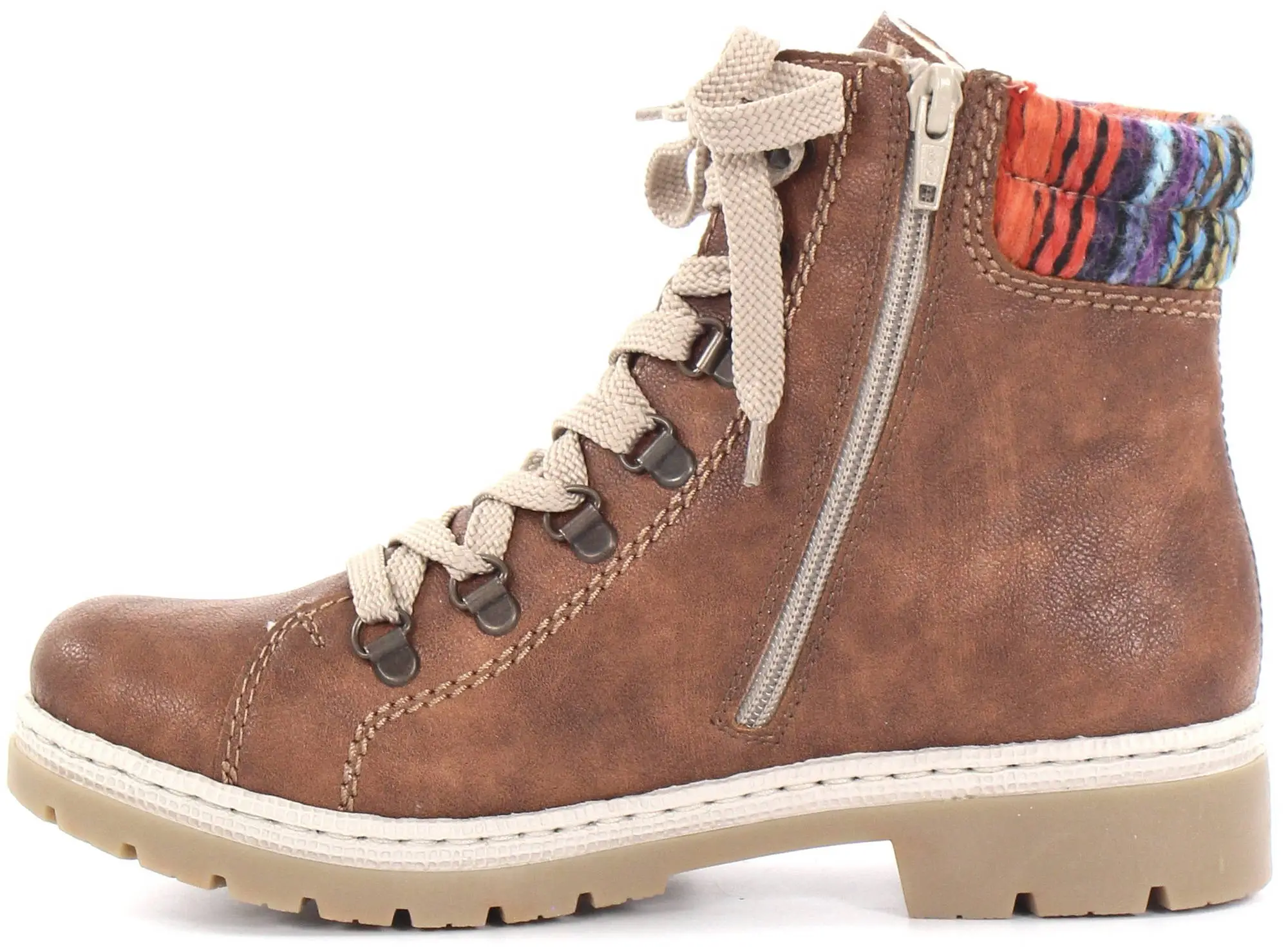 Rieker Naisten Lämminvuoriset Nilkkurit Y9430-22 Ruskea 2 Rieker Naisten Lämminvuoriset Nilkkurit Y9430-22 Ruskea - Image 2